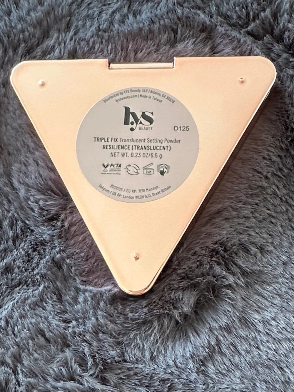 NEW Lys translucent Triple Fix Setting Powder